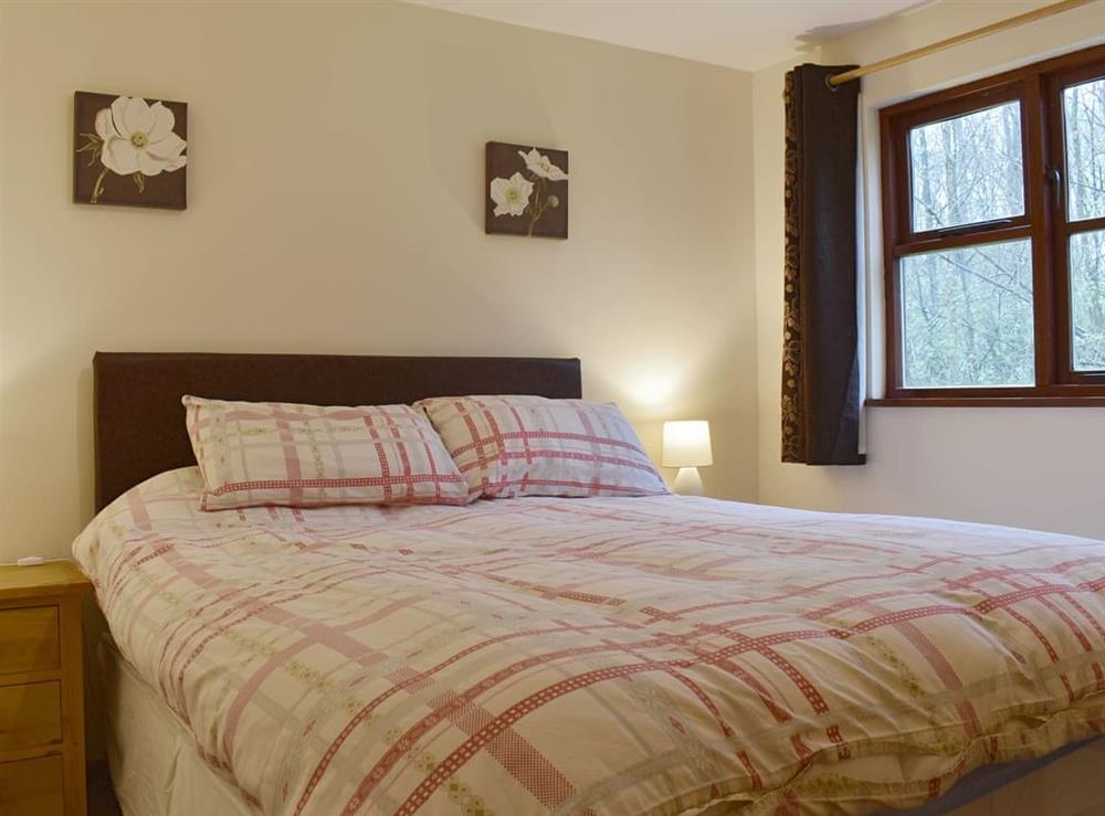 Peaceful double bedroom at Silver Birch Lodge, 