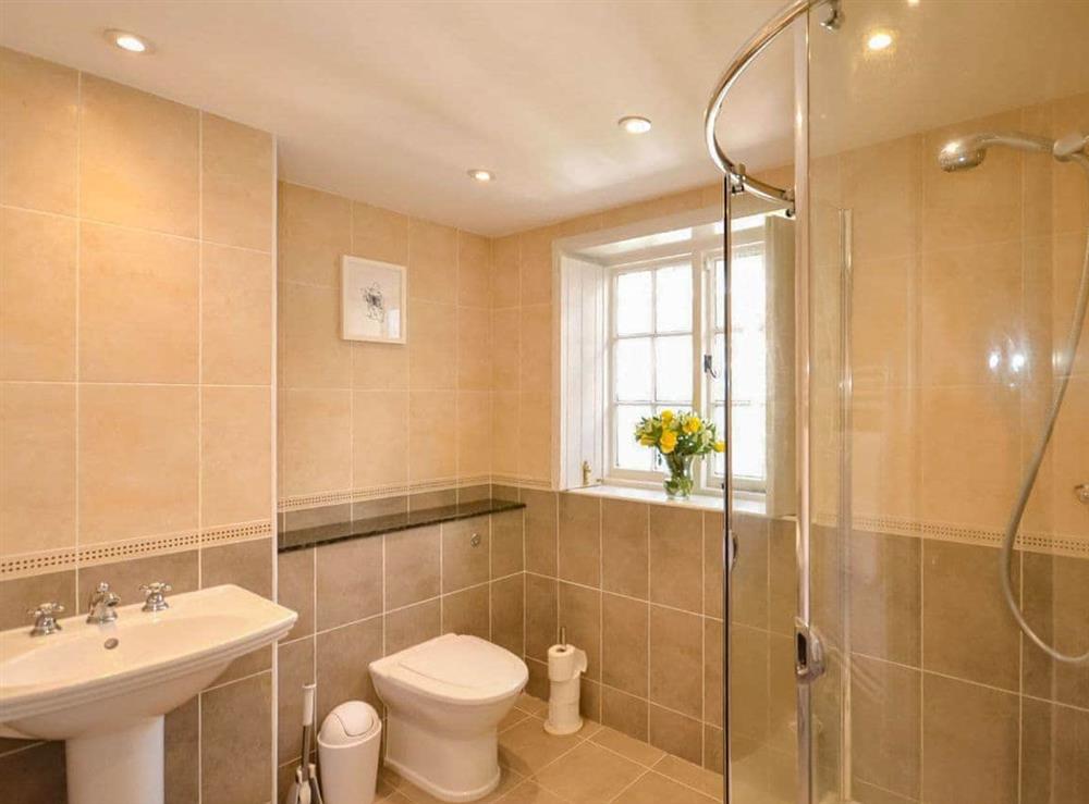 Bathroom at Eves Cottage in Arundel, West Sussex