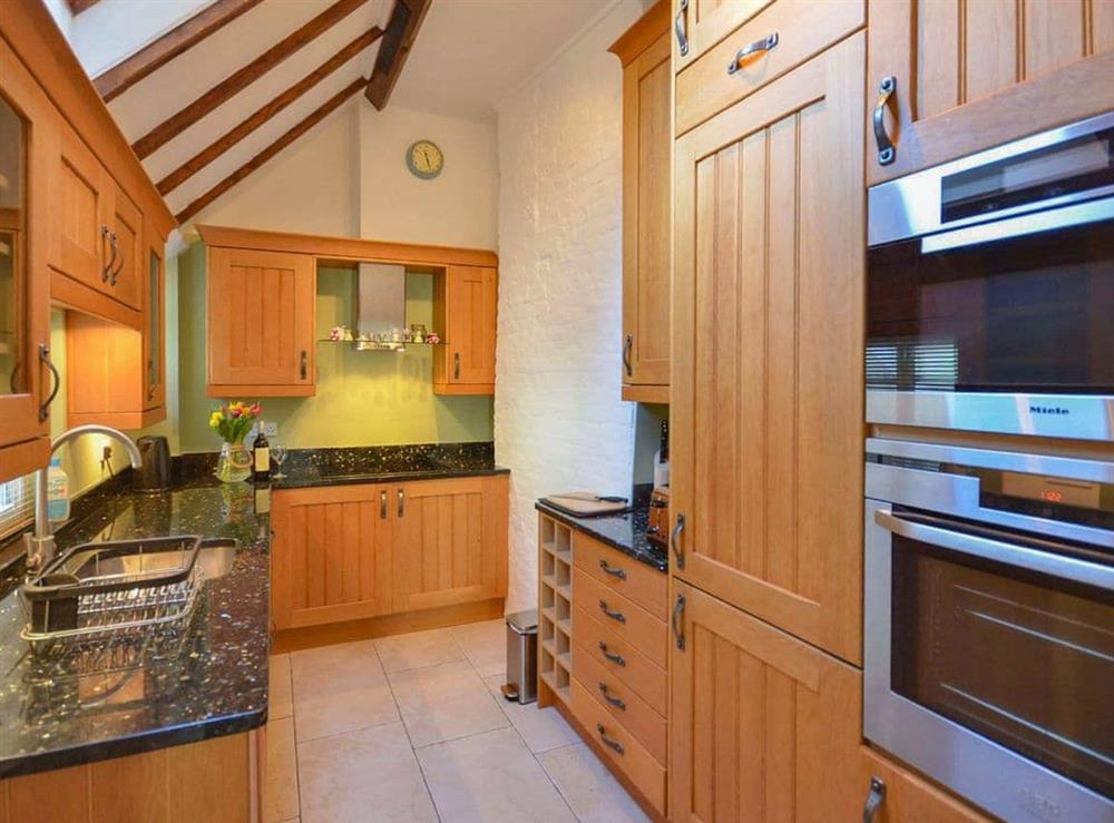 The kitchen at Eves Cottage in Arundel, West Sussex