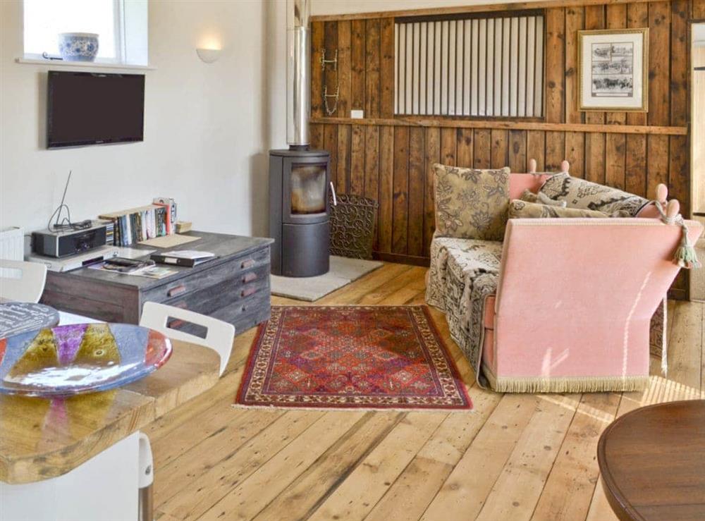 Open plan living/dining room/kitchen at Evie Rose Cottage in Elsenham, near Bishop’s Stortford, Essex
