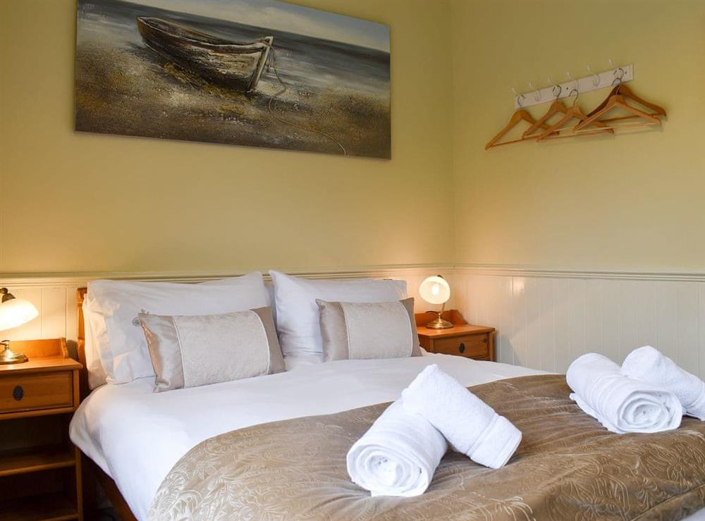 Double bedroom at Ewden Cottage in Robin Hood’s Bay, North Yorkshire