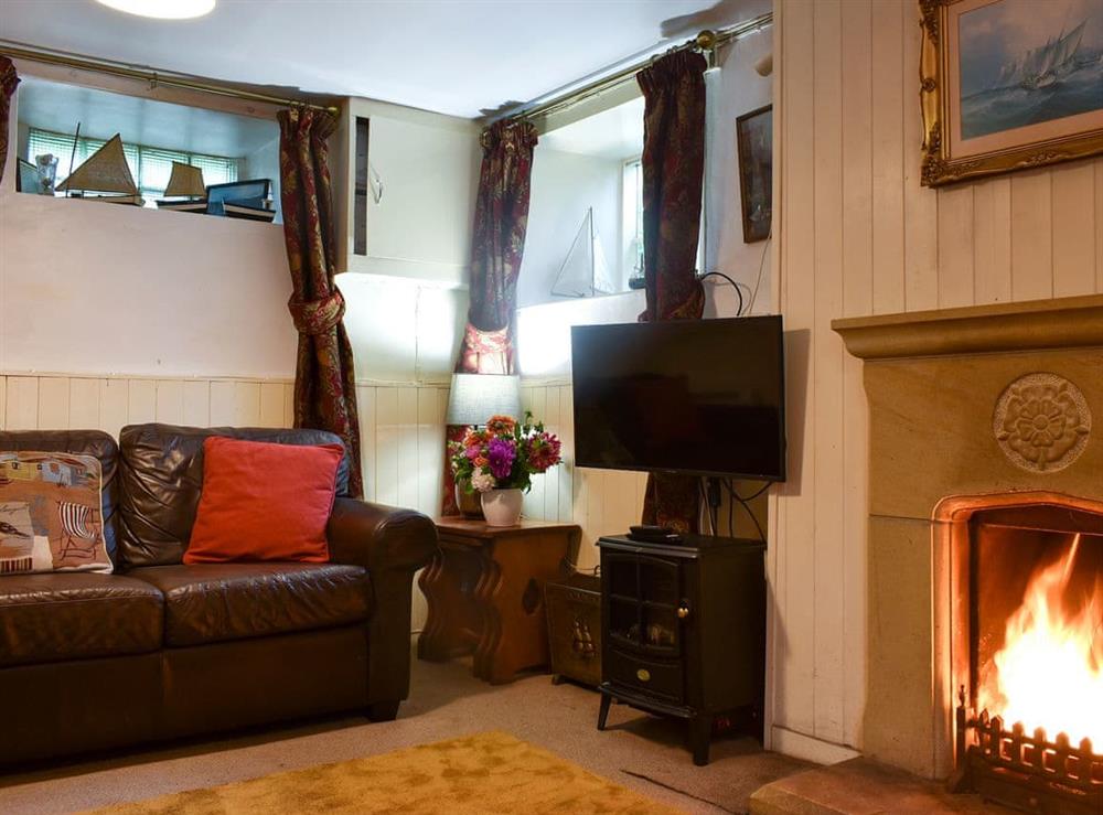 Living room at Ewden Cottage in Robin Hood’s Bay, North Yorkshire