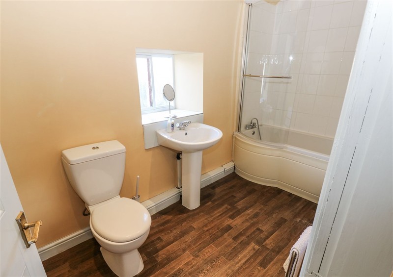 This is the bathroom at Ewe Cottage, Masham