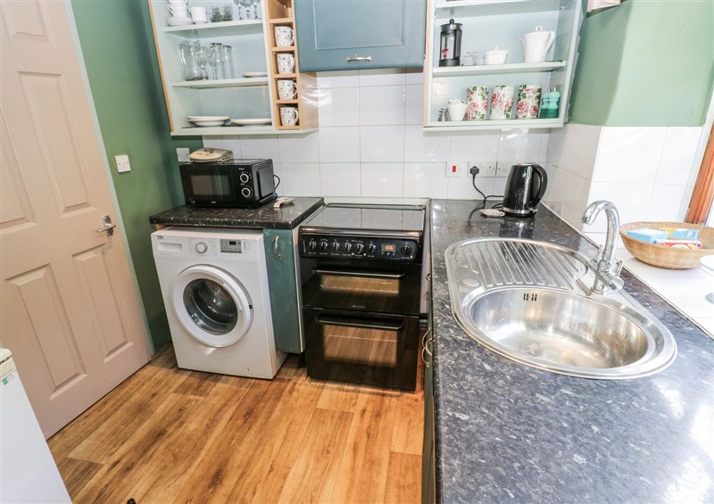 This is the kitchen at Ewe Cottage, Masham