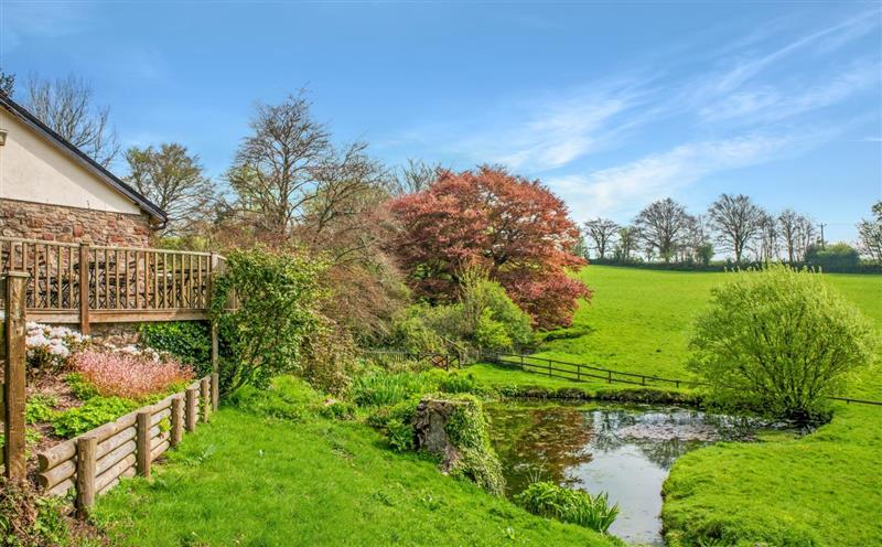 The setting of Exford Cottage