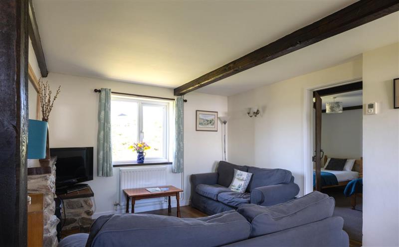 This is the living room at Exford Cottage, Minehead