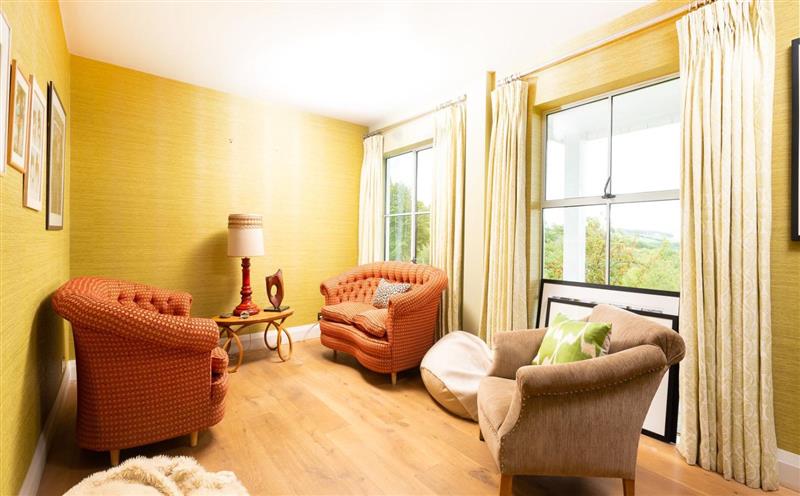 Enjoy the living room at Exmoor Farmhouse, Withypool