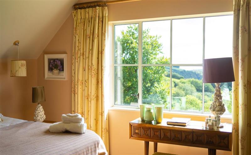This is a bedroom at Exmoor Farmhouse, Withypool