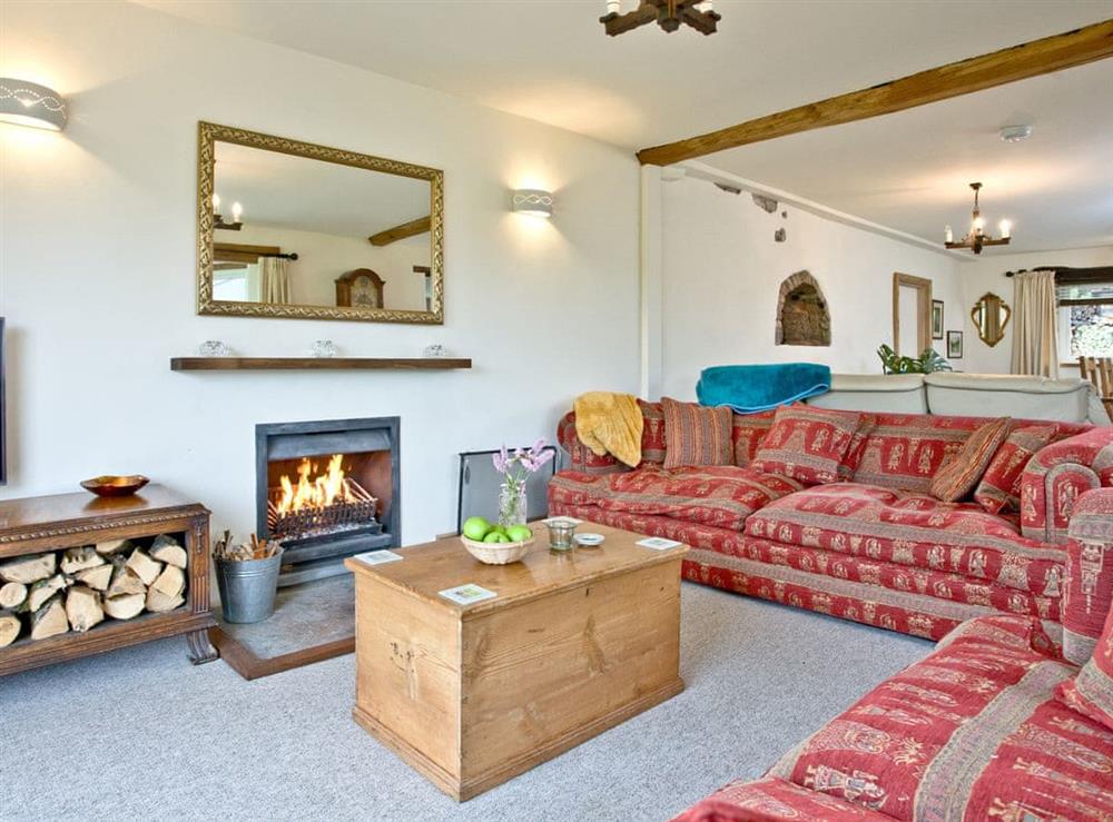 Living area (photo 4) at Exmoor Peek in Cheriton, near Lynton, Devon