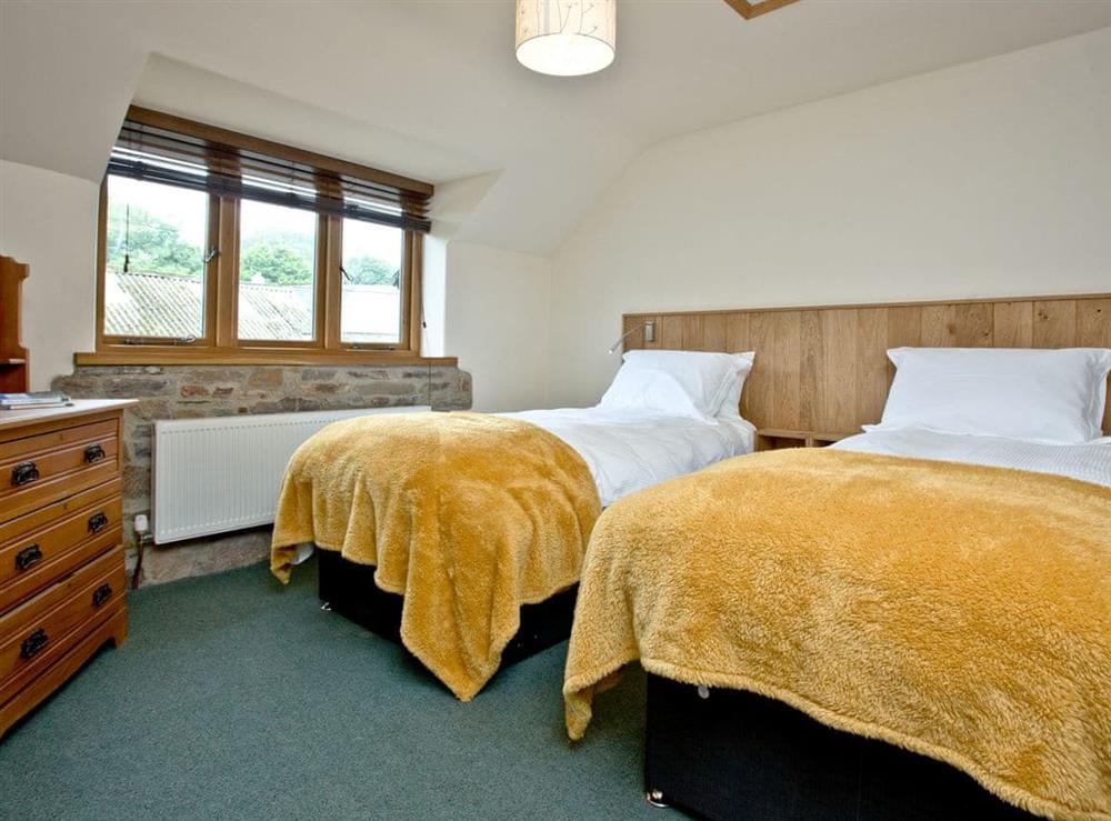 Superking bedroom set as Twin at Exmoor Peek in Cheriton, near Lynton, Devon