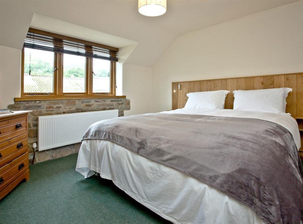 Superking bedroom at Exmoor Peek in Cheriton, near Lynton, Devon