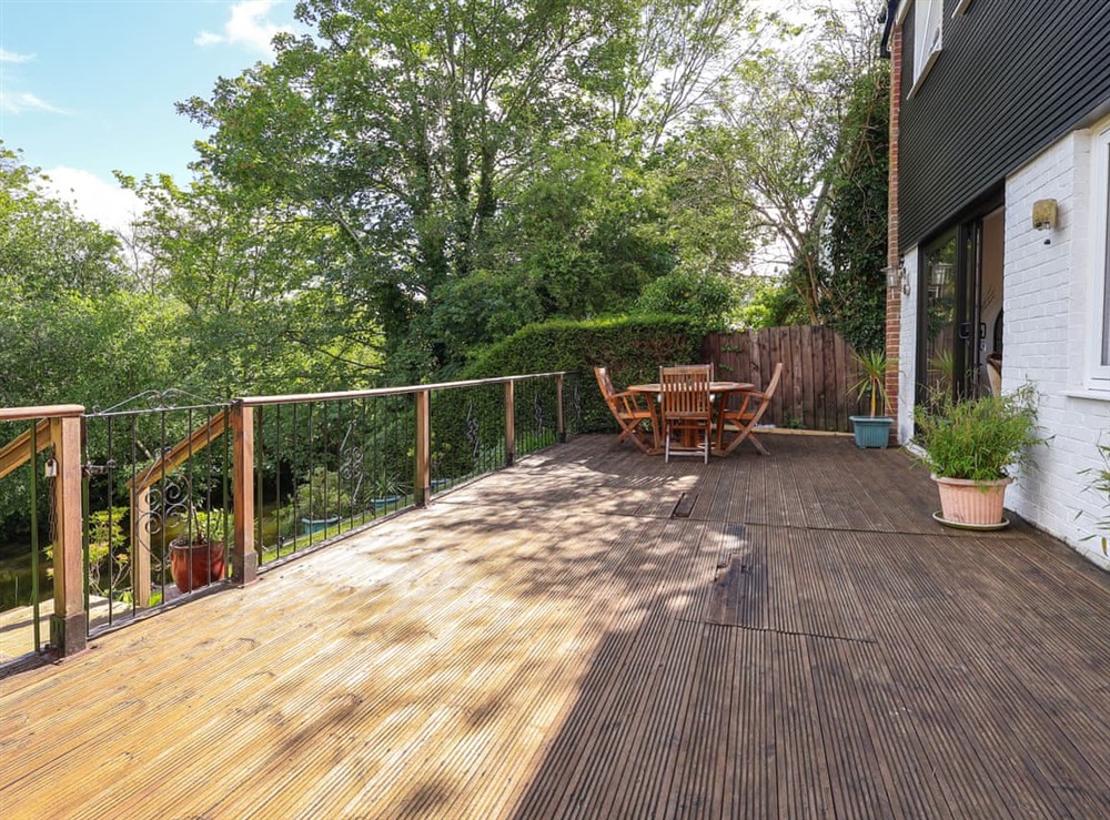 Terrace at Eyot in Hungerford, Berkshire