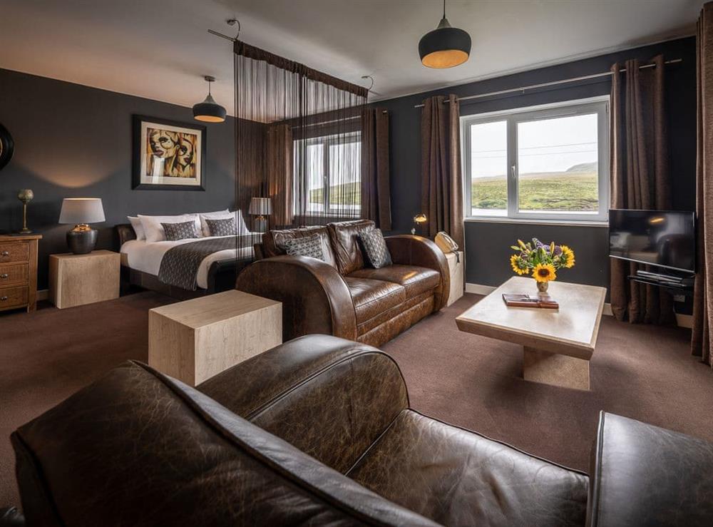 Living room at Fada in  Portree, Isle Of Skye