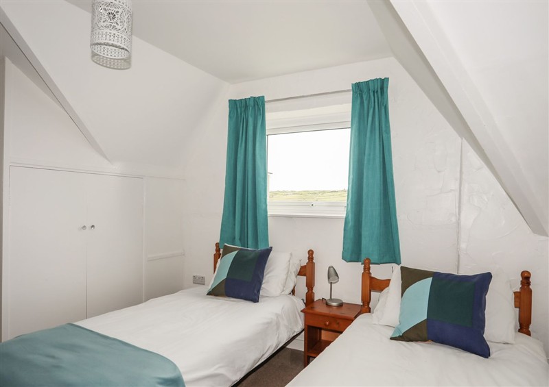 This is a bedroom at Fadrun - 3 Tyn Don, Llanengan near Abersoch