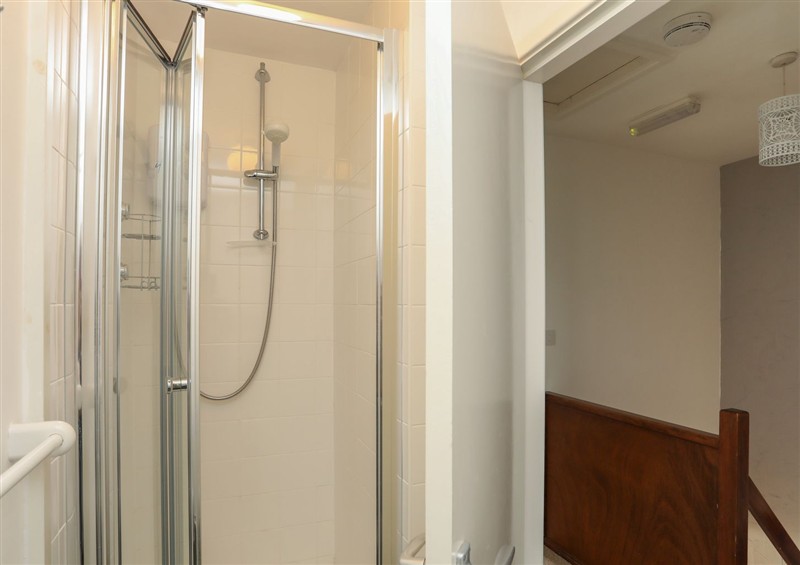 This is the bathroom at Fadrun - 3 Tyn Don, Llanengan near Abersoch