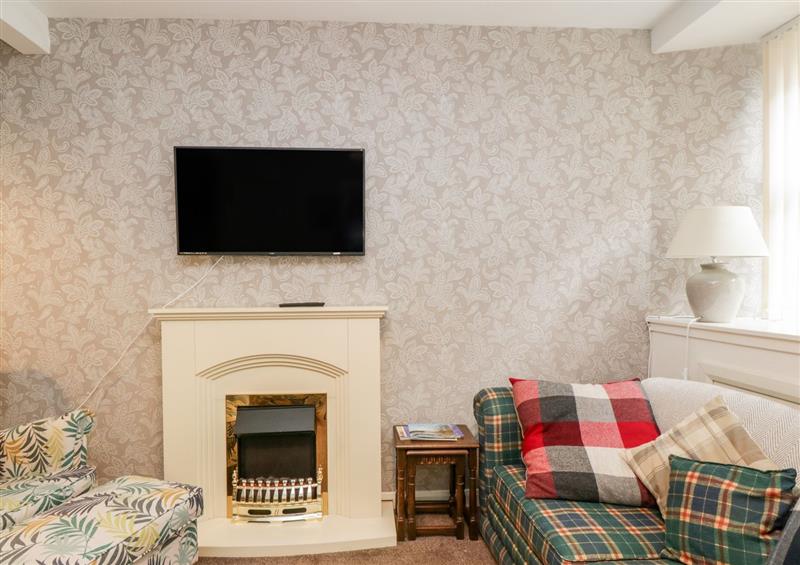The living room at Faerie Knowe Cottage, Crieff