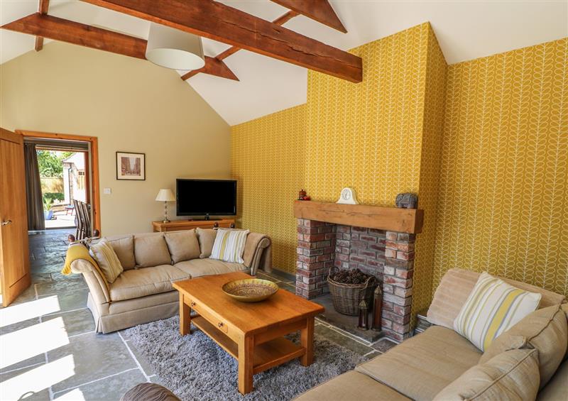 This is the living room at Fair Lea Barn, Stainton By Langworth near Lincoln