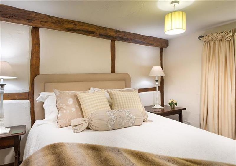 One of the bedrooms at Fair Rigg Old Farm, Cartmel