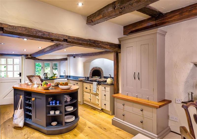 This is the kitchen at Fair Rigg Old Farm, Cartmel