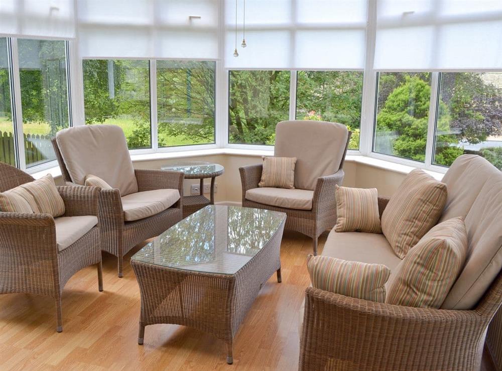 Conservatory at Fairfield in Barley, near Clitheroe, Lancashire