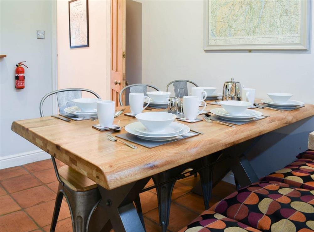 Dining Area at Fairfield Cottage in Ambleside, Cumbria