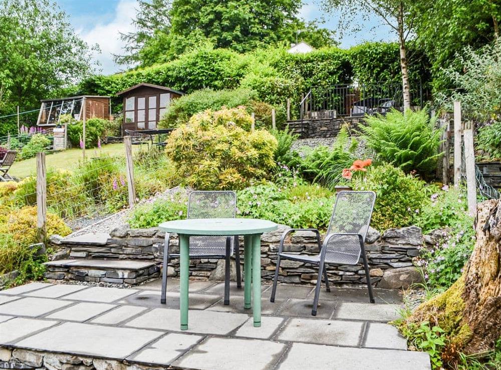 Garden at Fairfield Cottage in Ambleside, Cumbria
