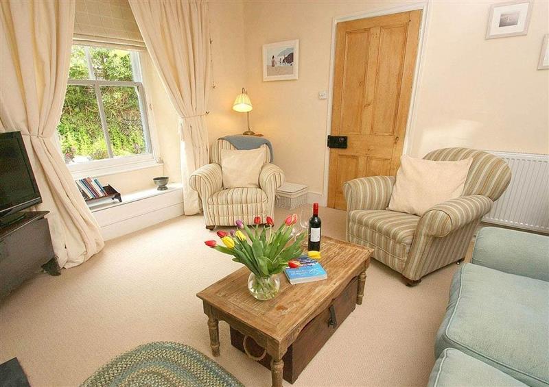 This is the living room at Fairfield Cottage, Boscastle