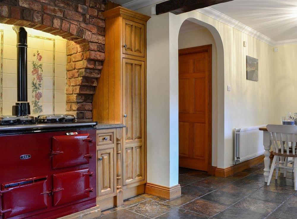 Cosy farmhouse style kitchen/diner with Aga at Fairfield in Keswick, Cumbria