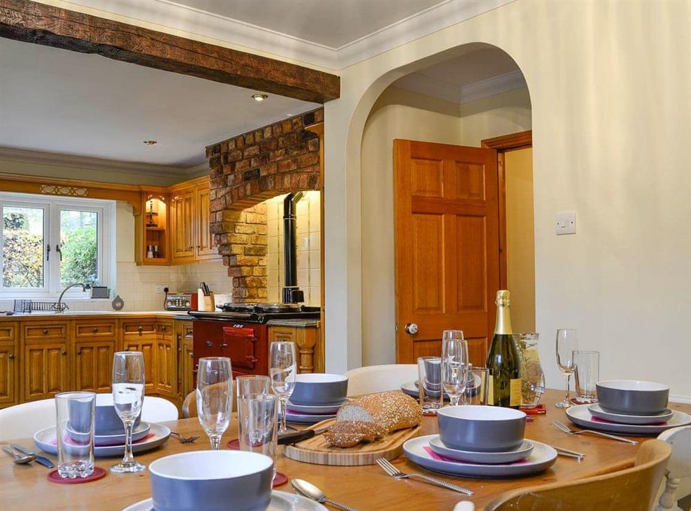 Lovely spacious kitchen and dining area at Fairfield in Keswick, Cumbria