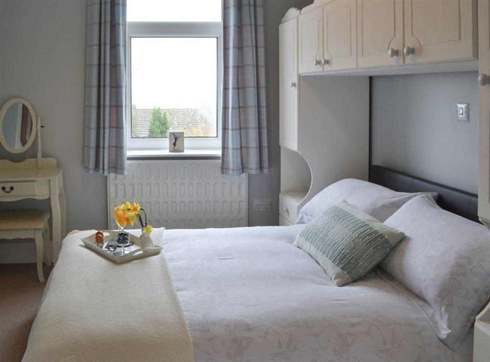 Double bedroom at Fairground Cottage in Rothbury, Northumberland