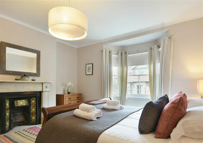 One of the 5 bedrooms at Fairhaven, Alnmouth