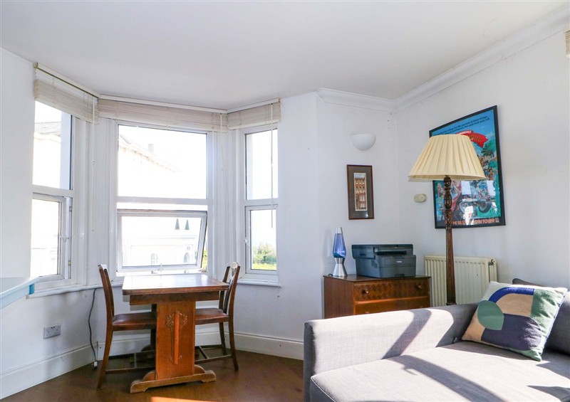 This is the living room at Fairhazel Apartment, Hastings