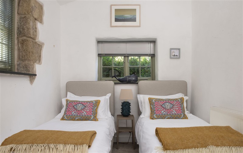 A photo of the bedroom at Fairings, Cornwall