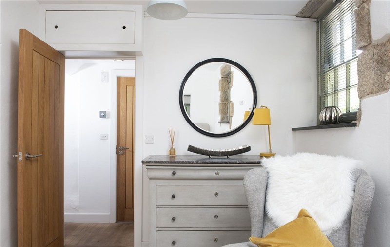 One of the bedrooms at Fairings, Cornwall