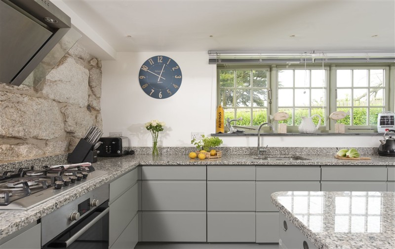 This is the kitchen (photo 2) at Fairings, Cornwall