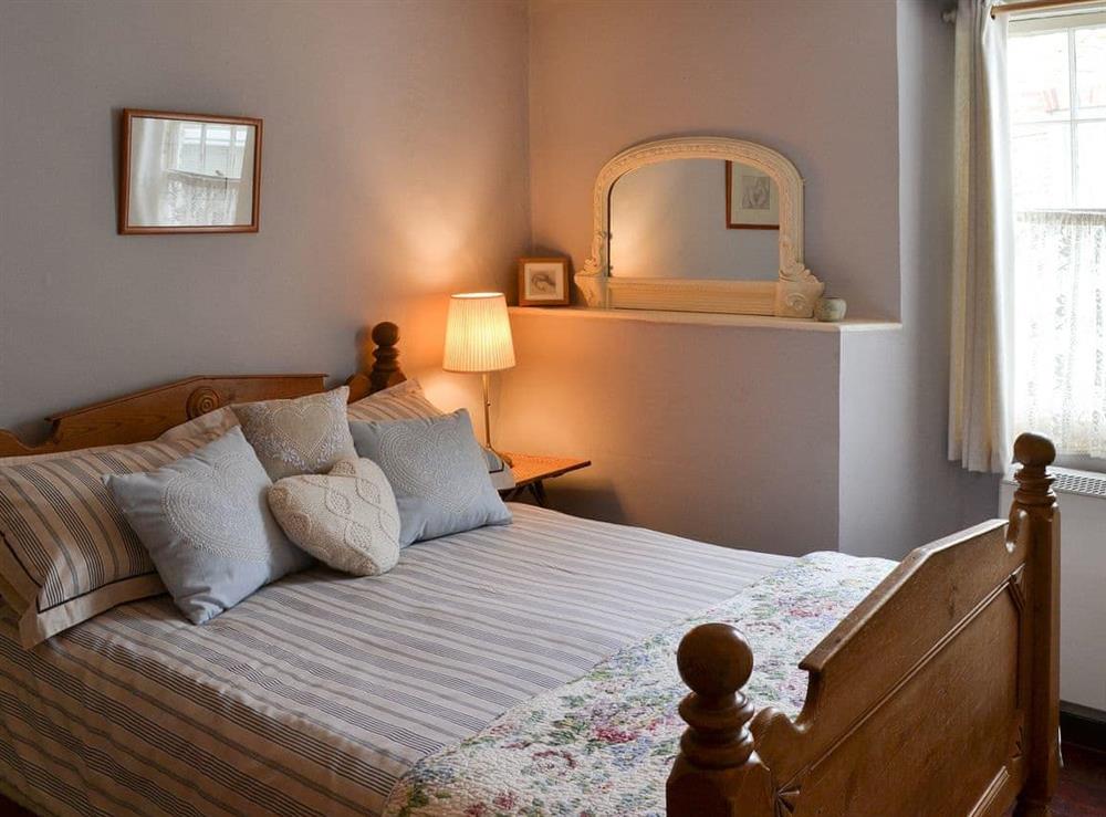 Double bedroom at Fairmaiden in Polruan-by-Fowey, Cornwall., Great Britain