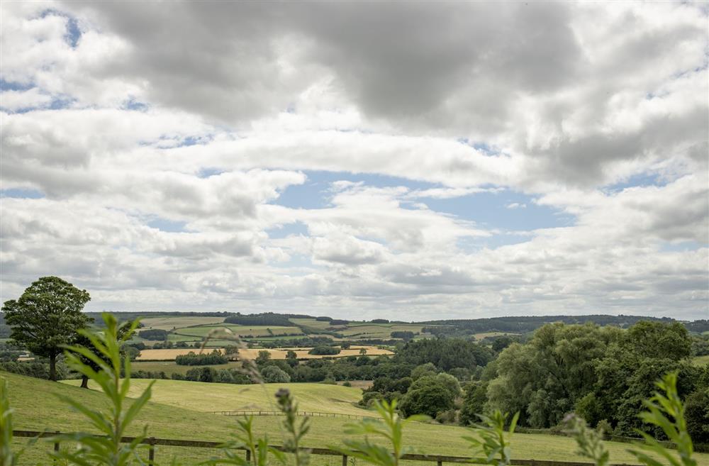 Picturesque views of the neighbouring countryside at Fairview, Ampleforth, North Yorkshire