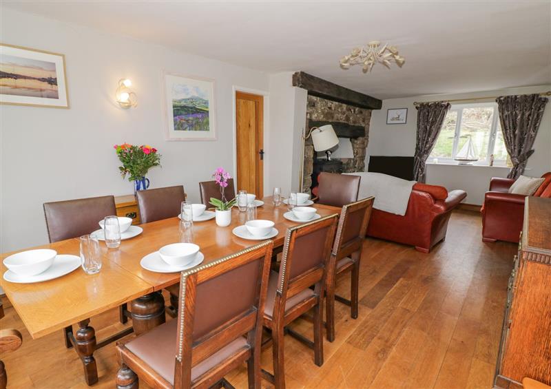 This is the dining room at Fairview House, Cleeton St. Mary near Hopton Wafers