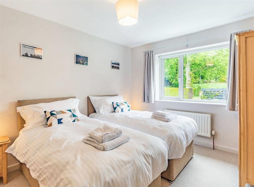 Twin bedroom at Fairview in Keswick, Cumbria