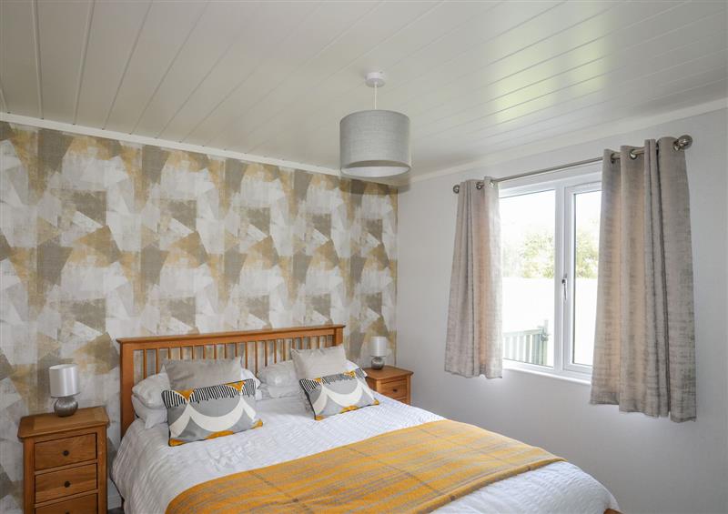 One of the bedrooms at Fairview Lodge, Pwllheli