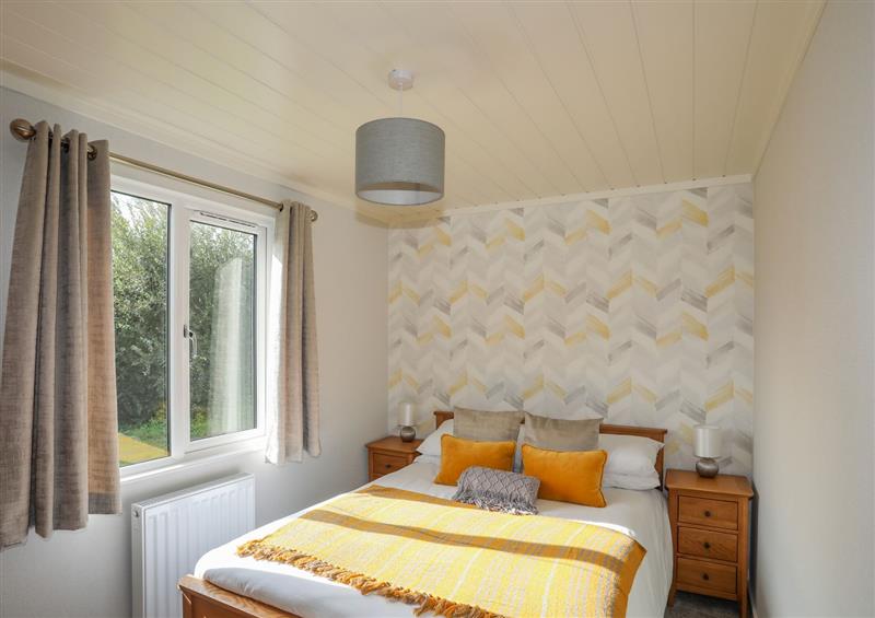 This is a bedroom at Fairview Lodge, Pwllheli