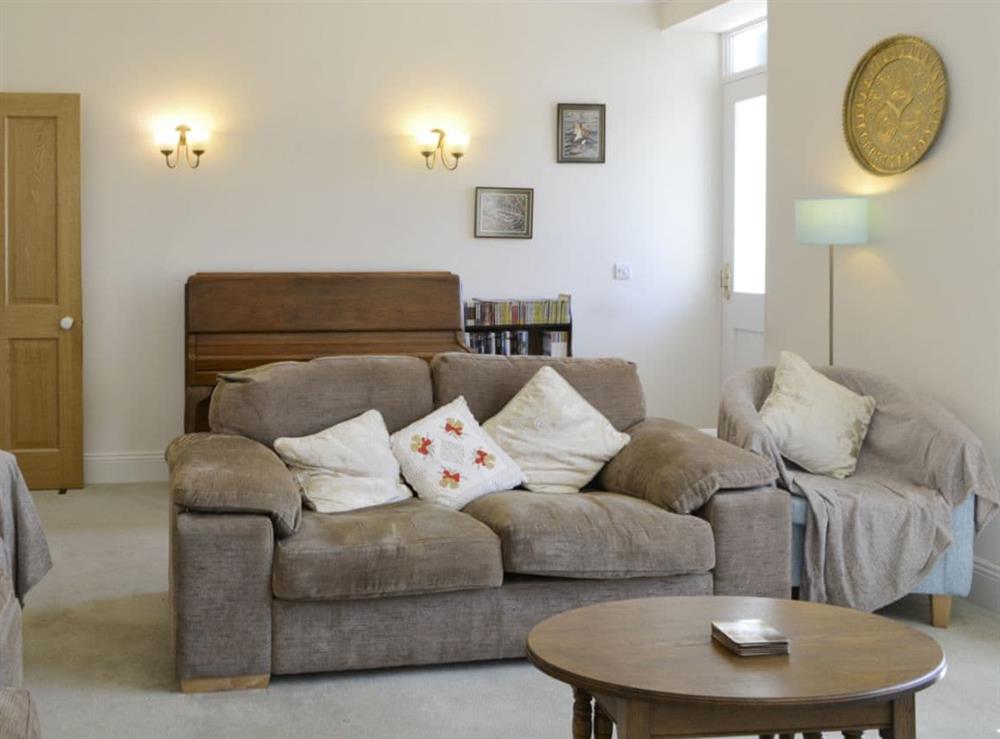 Spacious living room at Fairview in Rockcliffe, near Dalbeattie, Dumfries and Galloway, Kirkcudbrightshire