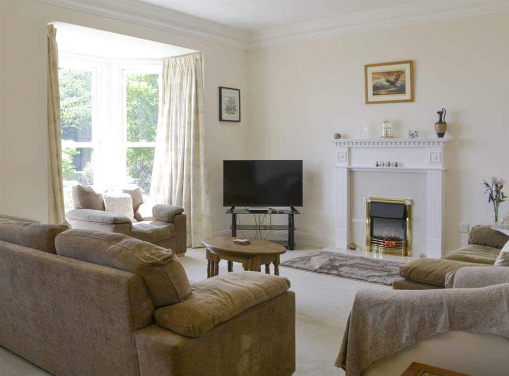 Welcoming living room at Fairview in Rockcliffe, near Dalbeattie, Dumfries and Galloway, Kirkcudbrightshire