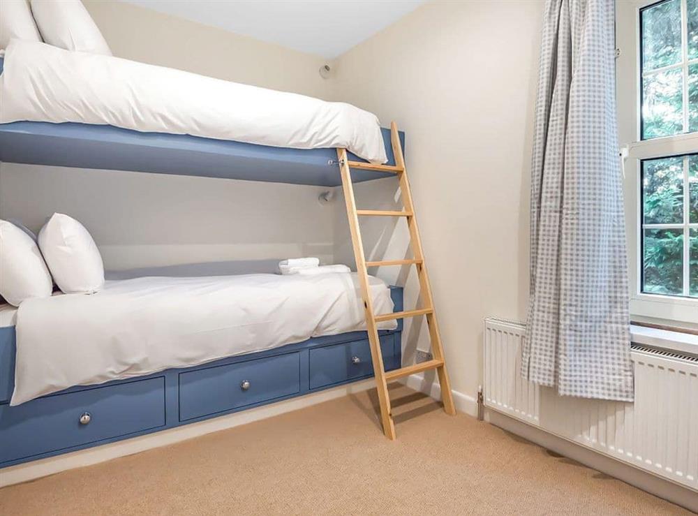 First floor bunk bedroom at Fairview in St Just in Roseland, Cornwall