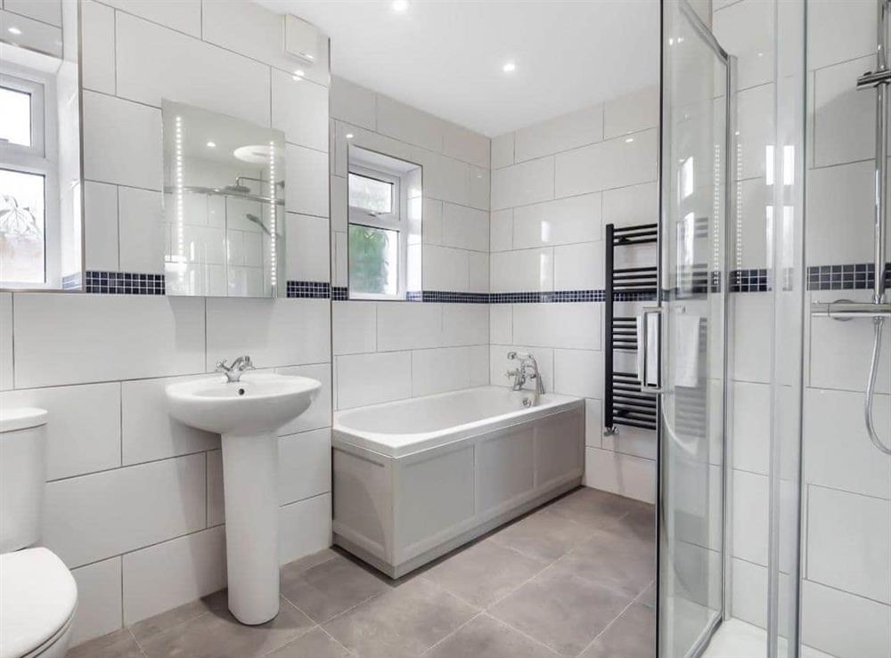 Ground Floor family bathroom at Fairview in St Just in Roseland, Cornwall