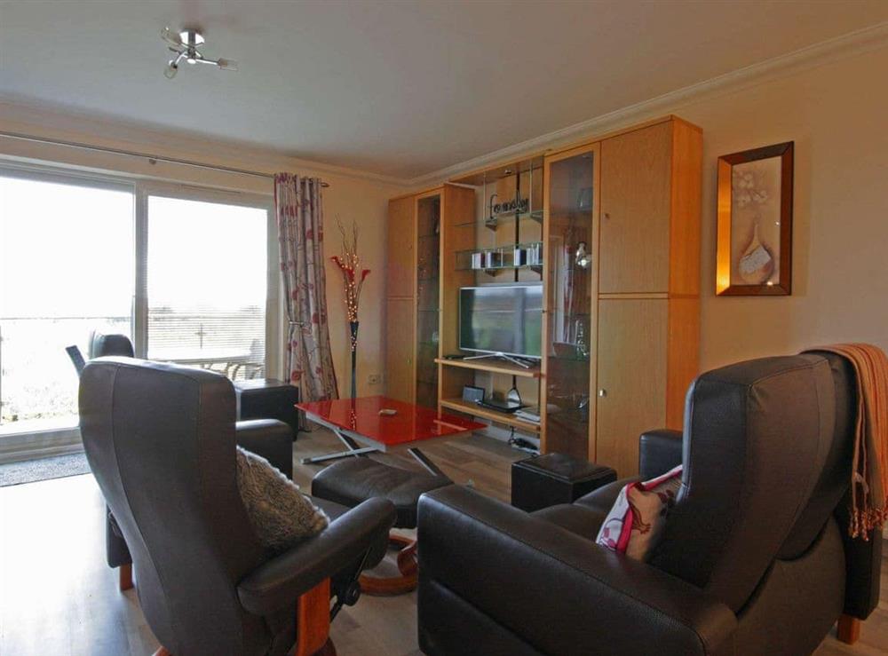 Living area at Fairway Apartment in Nairn, Morayshire