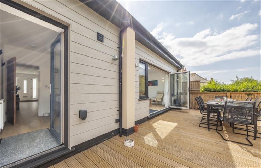 Accessible from the sitting room, master bedroom and utility at Fairway, Old Hunstanton