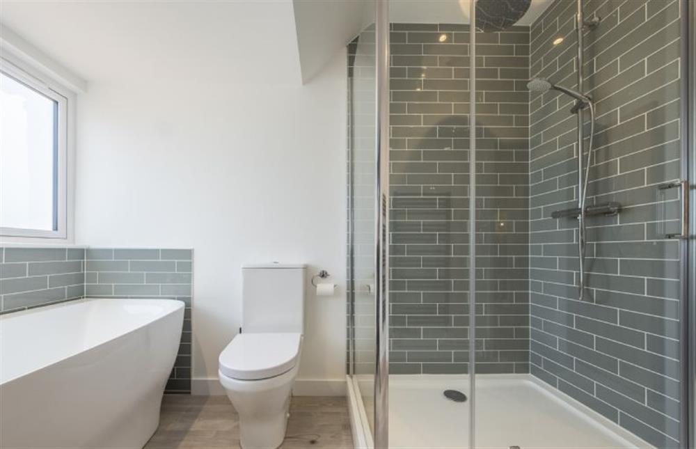 Luxurious family bathroom with separate bath and shower (photo 2) at Fairway, Old Hunstanton