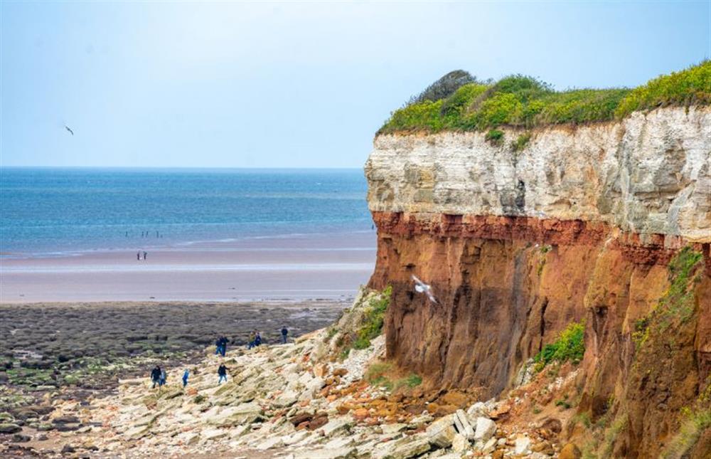 The famous cliffs at Old Hunstanton at Fairway, Old Hunstanton