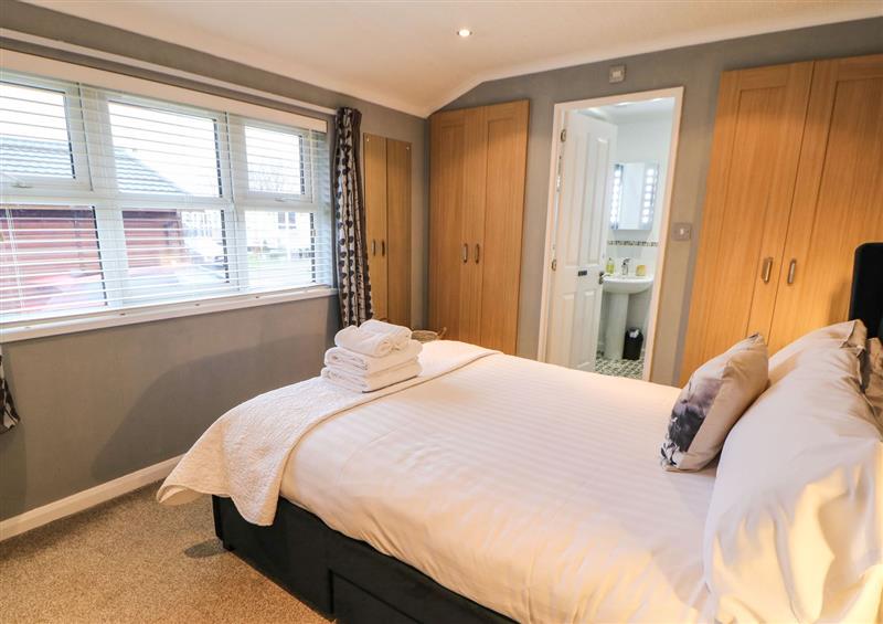 Bedroom at Fairway View Lodge, Swarland near Felton